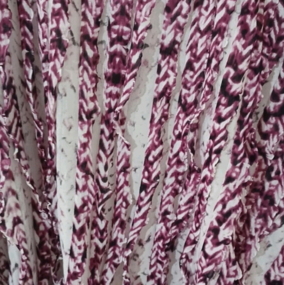 Avenue Black and Pink Patterned Tank Top - Picture 3 of 6